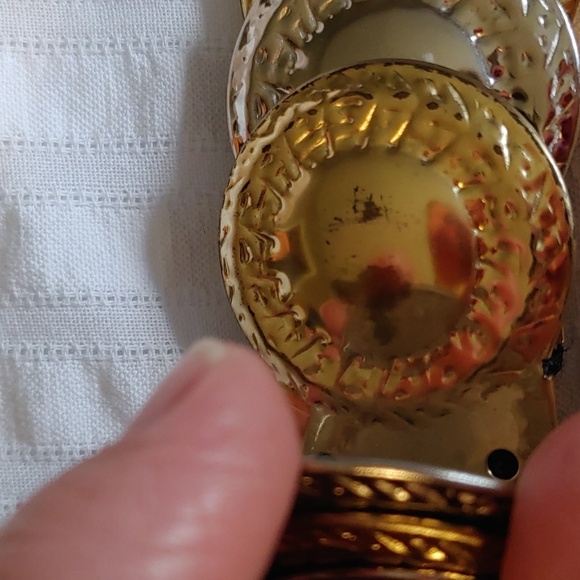 Funky Medallion/Coin Look Vintage Belt - Picture 10 of 11